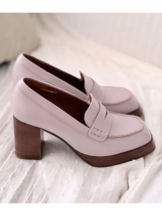 ALOHAS Shoes - ALOHAS Busy Heel Loafers / Pumps – Lavender – EU 38 / US 8